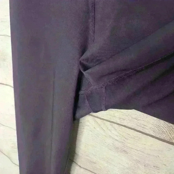 AR 33 women's high waisted compression leggings deep purple size large - Picture 5 of 7